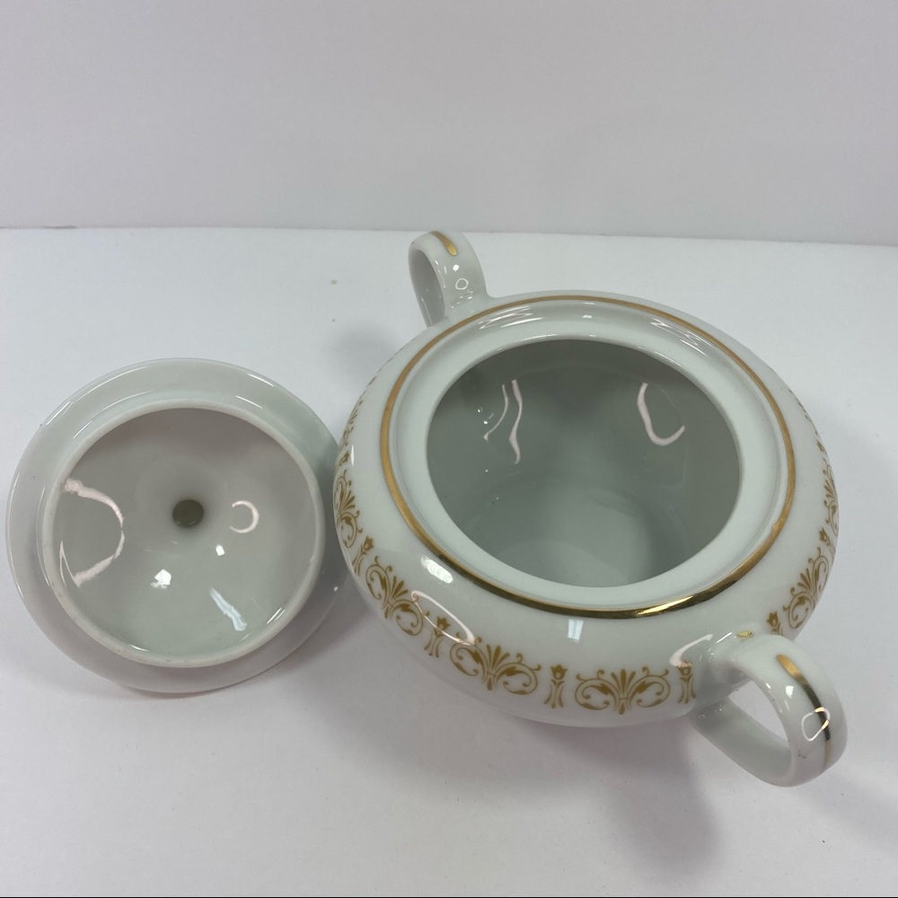 Sheffield Fine China Sugar Bowl Dish with Lid - Picture 4 of 13